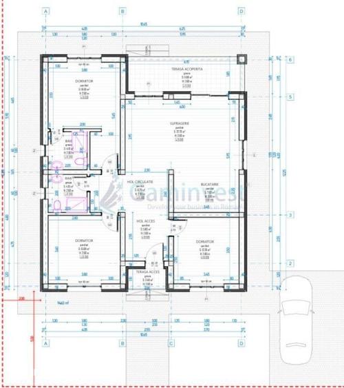Casă cu 4 camere cu Teren 467 Mp în Nojorid