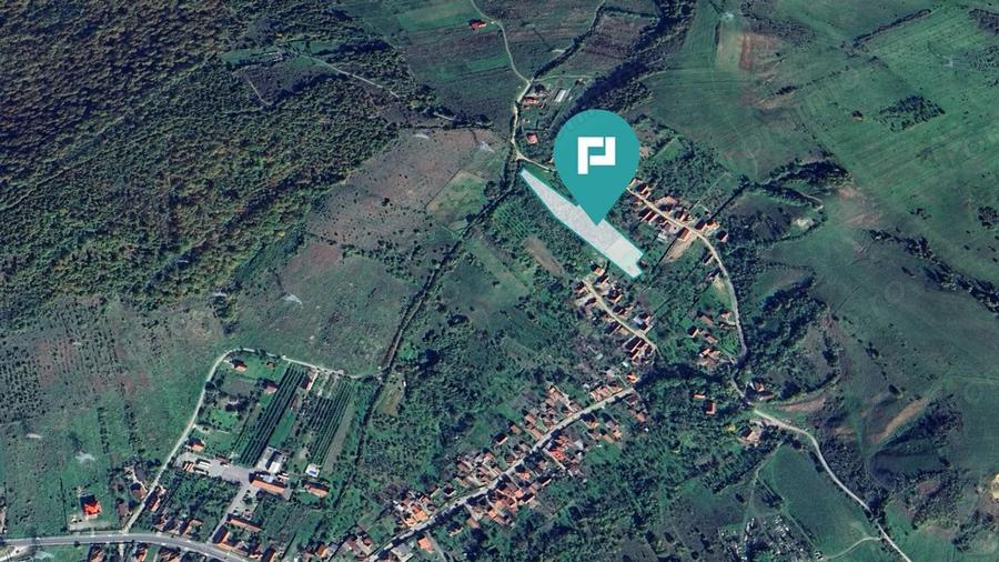 Teren de 5722 mp, în Hășdat