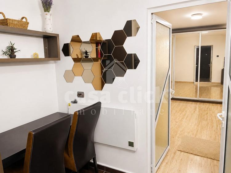 Apartament 1 camera spațios, mobilat și utilat – Tiglina 2, zona Reno - 4