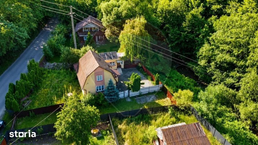 Casă cu 3 camere cu Teren 300 Mp în Gilău