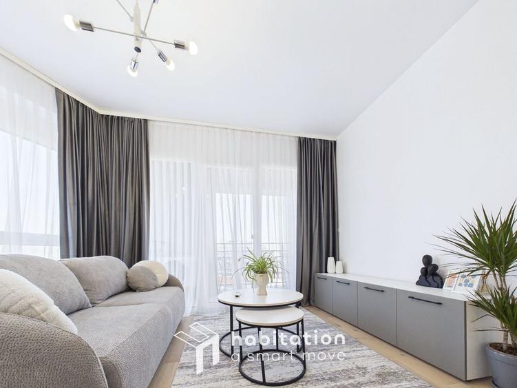 Apartament cu vedere spectaculoasă, prima închiriere,  Nord One - 4