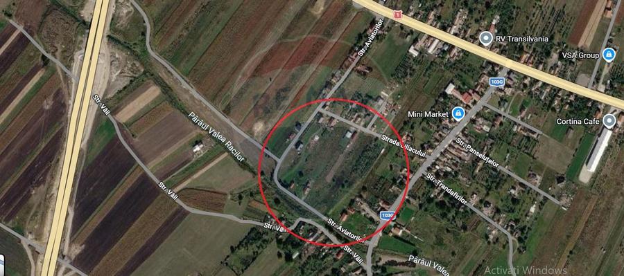 Teren Construcții intravilan de 1418 mp, în Tureni