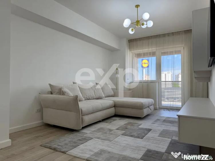 Apartament cu 2 camere decomandat, mobilat în Central