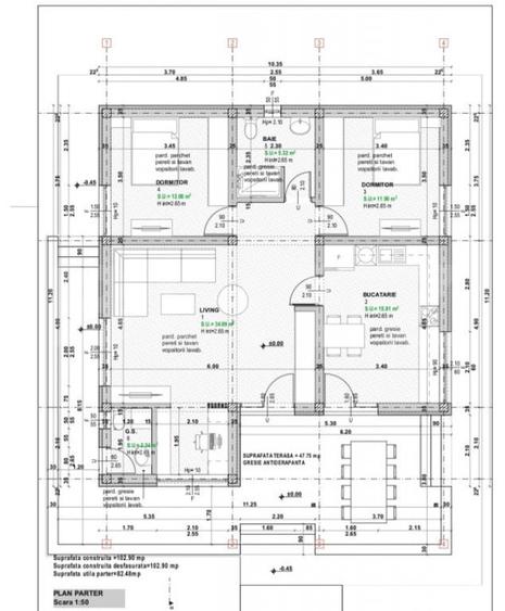 Casă cu 3 camere cu Teren 900 Mp în Răzvad