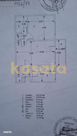 Apartament cu 2 camere, mobilat în Pantelimon