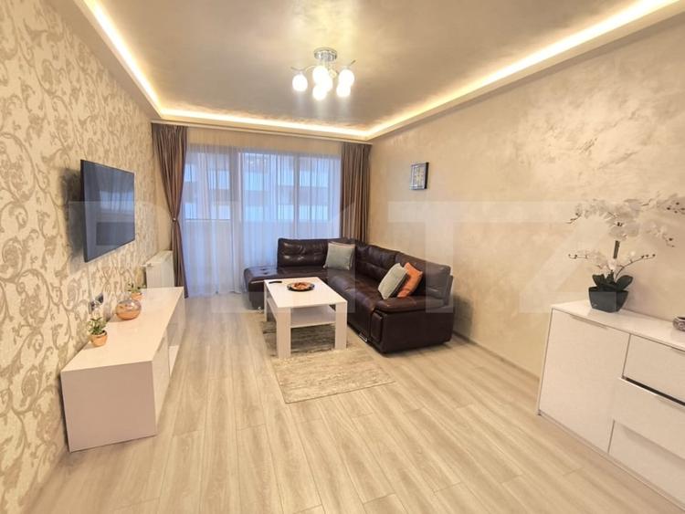 Apartament cu 2 camere decomandat, mobilat în Tractorul — fotografia 1