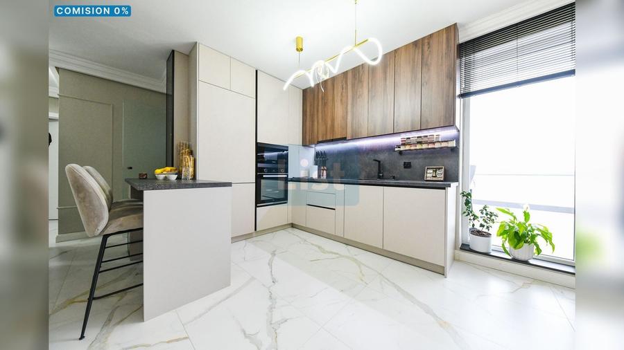 Apartament cu 3 camere semidecomandat, mobilat în Florești