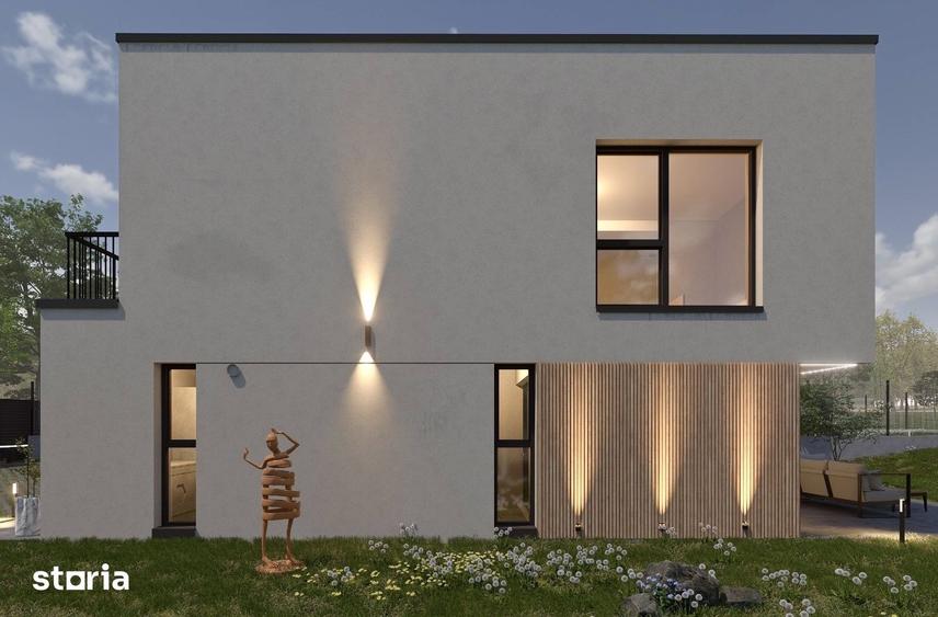 520mp teren!CANALIZ!VATA BAZALTICA de 12!Vila 4 camere, Valea Lupului - 5
