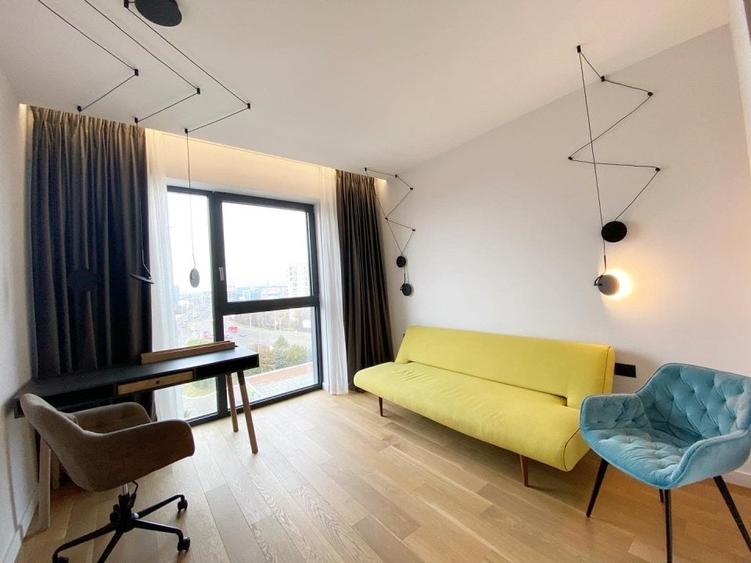 Apartament cu 3 camere decomandat, mobilat în Herăstrău