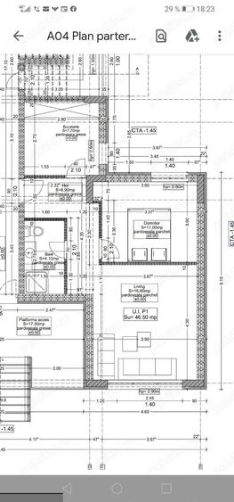 Apartament cu 2 camere decomandat în Năvodari Tabără