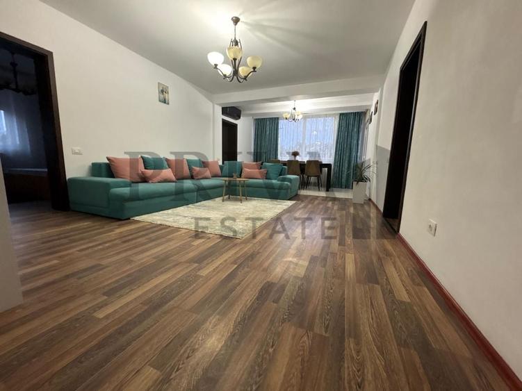 Apartament cu 3 camere circular, mobilat în Lipovei