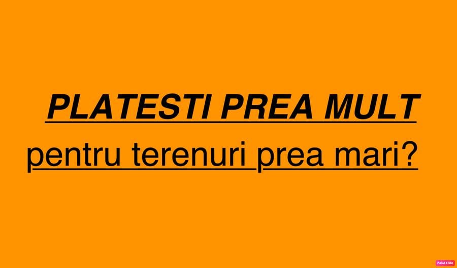 Teren Construcții intravilan de 500 mp, în Nord