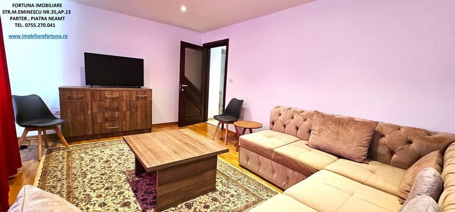 Apartament cu 3 camere decomandat în Central