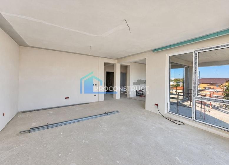 Penthouse cu 3 camere decomandat în Giroc