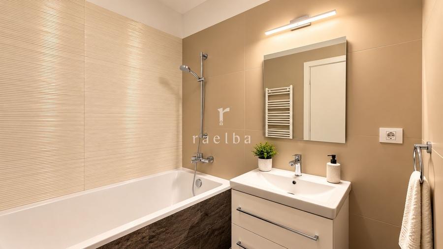 Apartament cu 2 camere semidecomandat, mobilat în Băneasa