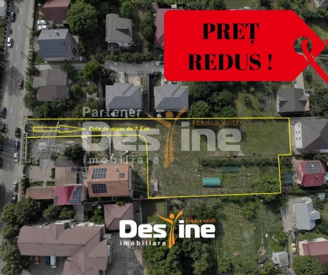 Teren Construcții intravilan de 3315 mp, în Cug