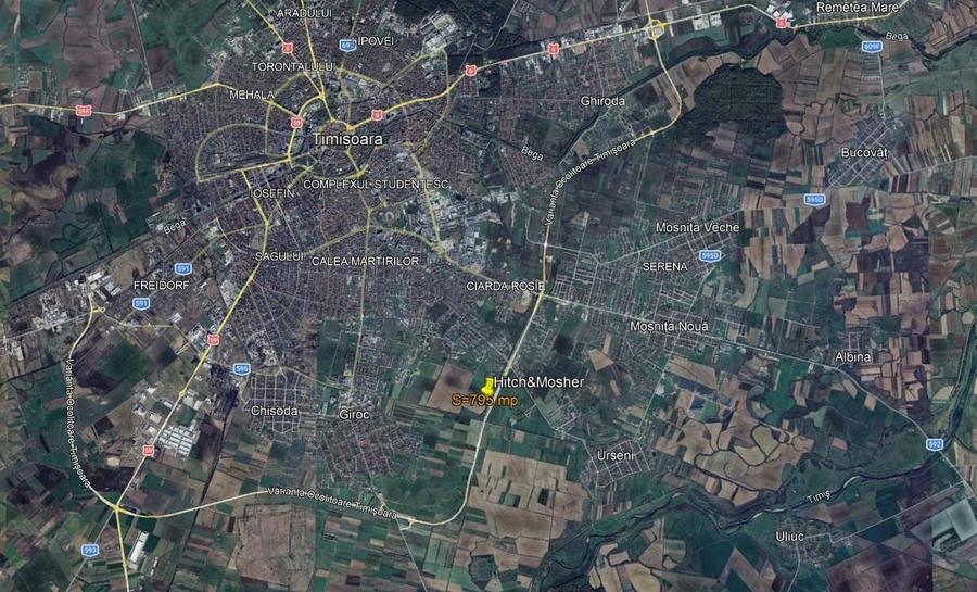 Teren Construcții intravilan de 795 mp, în Rudicica