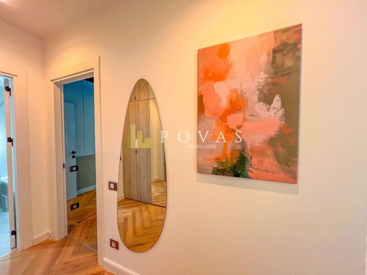 Apartament cu 2 camere semidecomandat, mobilat în Pipera