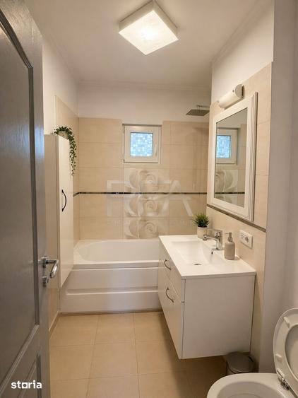 Apartament cu 3 camere decomandat, mobilat în Tei