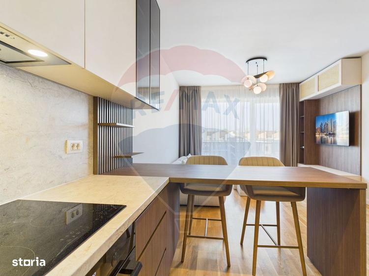 Apartament cu 2 camere, mobilat în Grivița