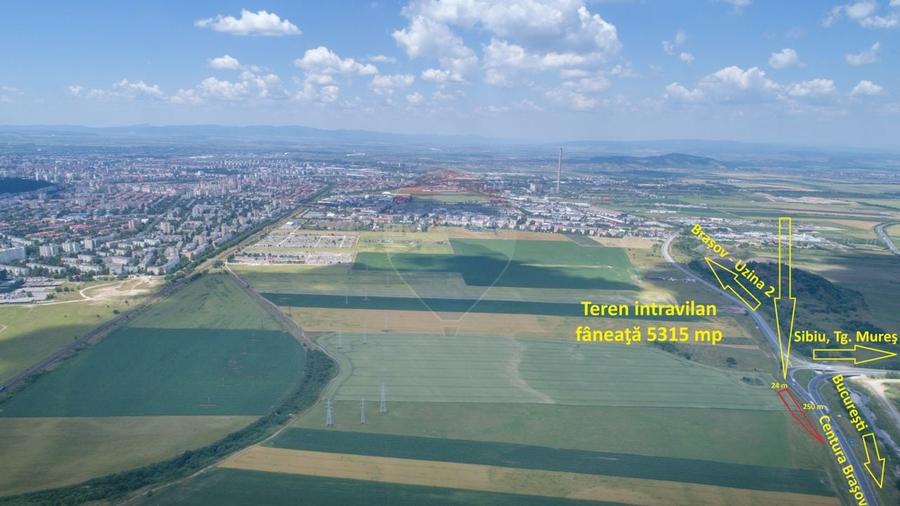 Teren Construcții intravilan de 5315 mp, în Centură