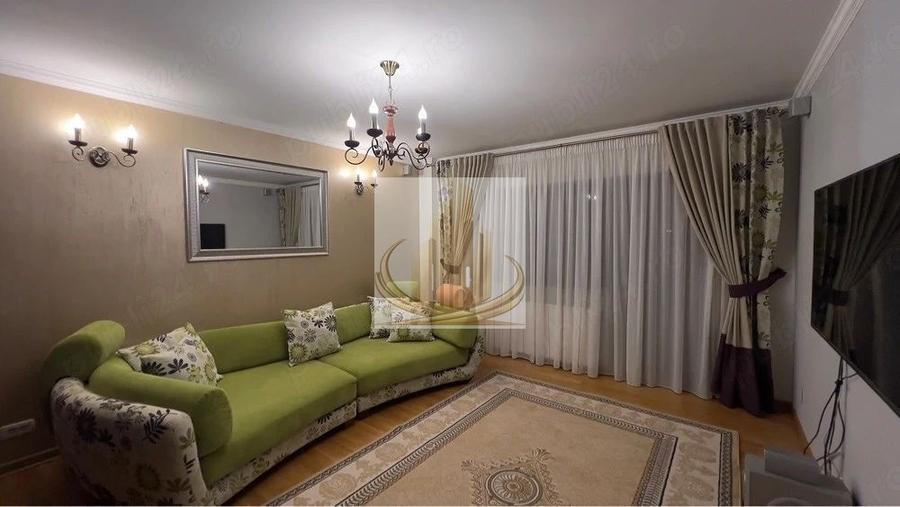Apartament cu 3 camere decomandat, mobilat în Girocului