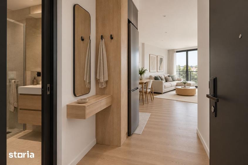Apartament cu 2 camere în Chiajna