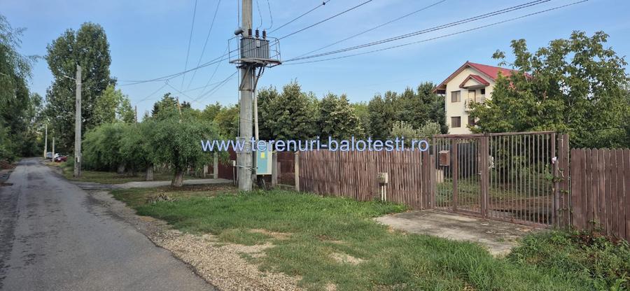 Teren Construcții intravilan de 600 mp, în Balotești