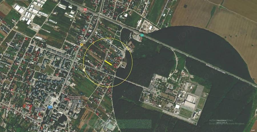 Teren de 1000 mp, în Central