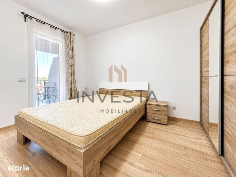 Apartament cu 2 camere semidecomandat, mobilat în Sopor