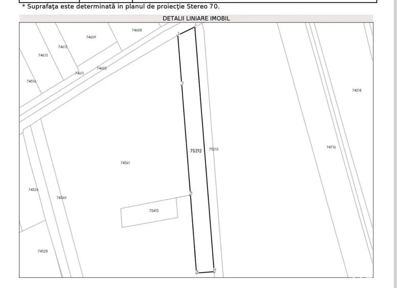 Teren de 5000 mp, în Exterior Vest