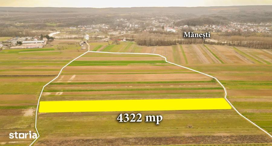 Teren agricol pe Valea Dambovi?ei la Mane?ti 4322 mp - 1