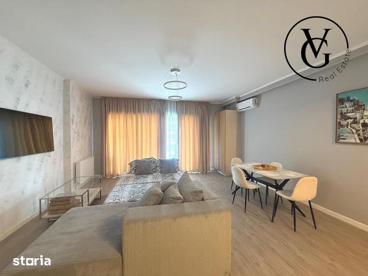 Apartament cu 2 camere semidecomandat în Nord