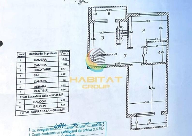 Apartament cu 2 camere decomandat în Drumul Taberei