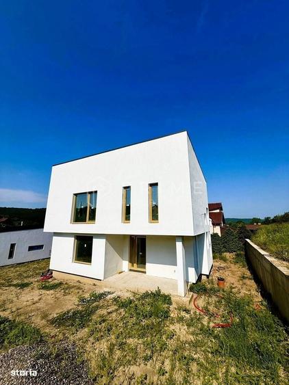 Casa noua cu arhitectura mediteraneana | Semifinisata | 150 mp utili - 2