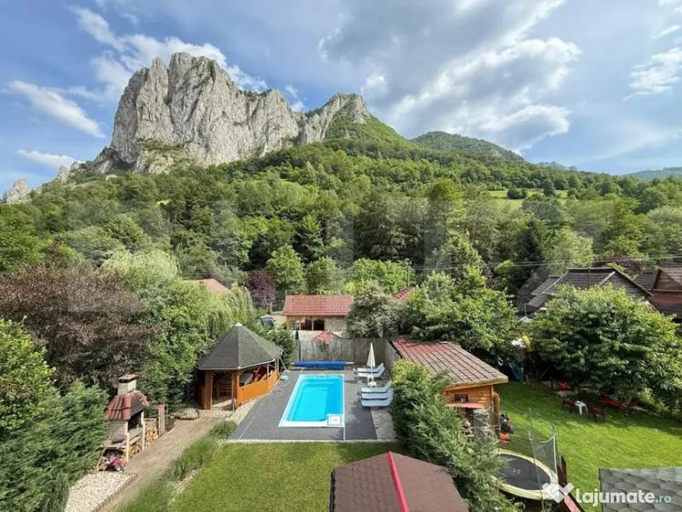 Casă cu 6 camere cu Teren 551 Mp în Teiu