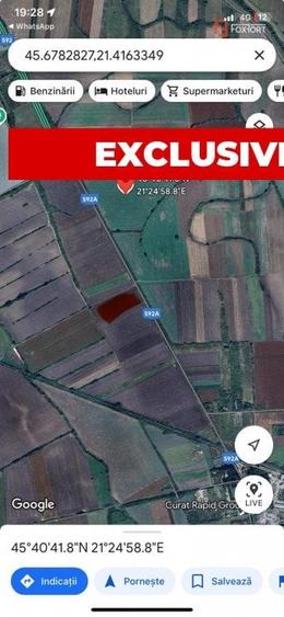 Teren agricol extravilan de 23200 mp, în Sacoșu Turcesc