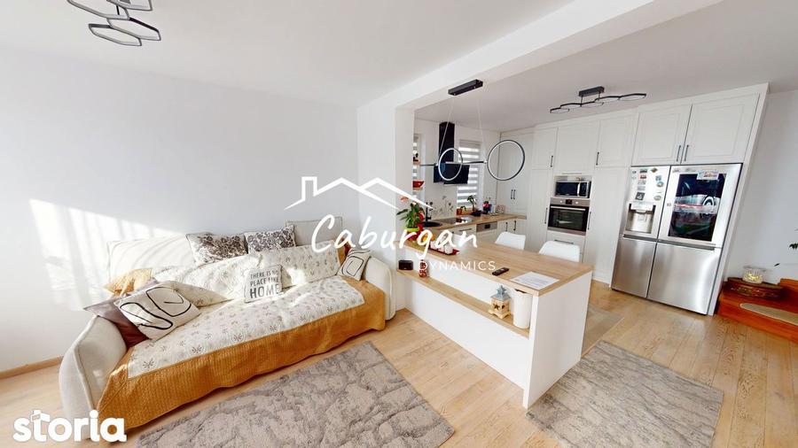 Casa de tip cvadruplex, 4 camere, 79mp utili, curte 70mp, 2 parcari - 4
