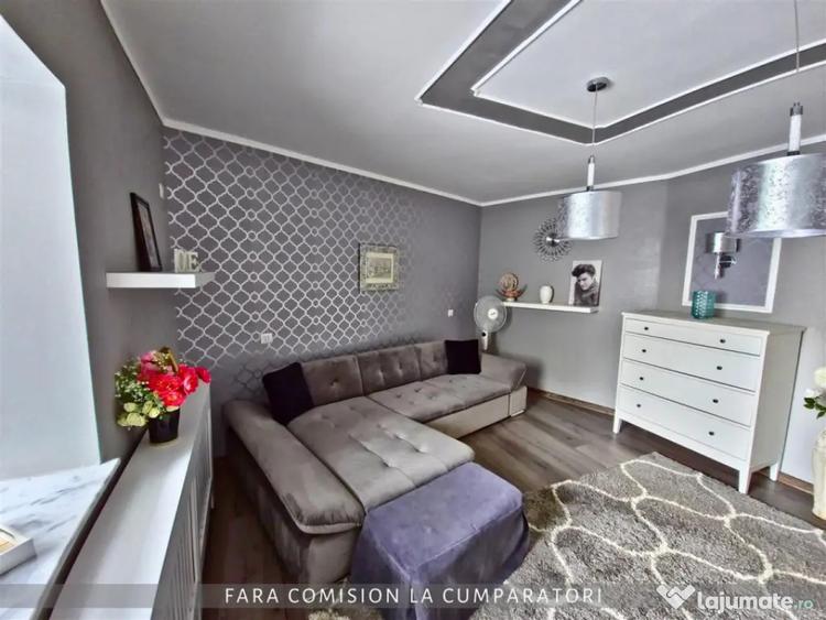 Apartament cu 2 camere decomandat, mobilat în Central