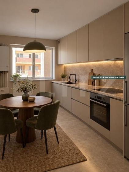 Apartament cu 2 camere decomandat în Sânpetru