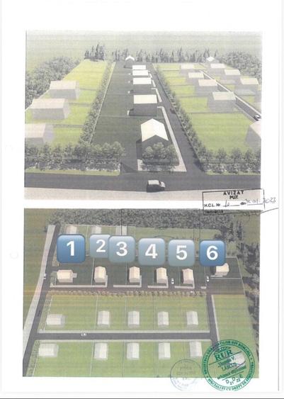 Teren de 620 mp, în Corușu