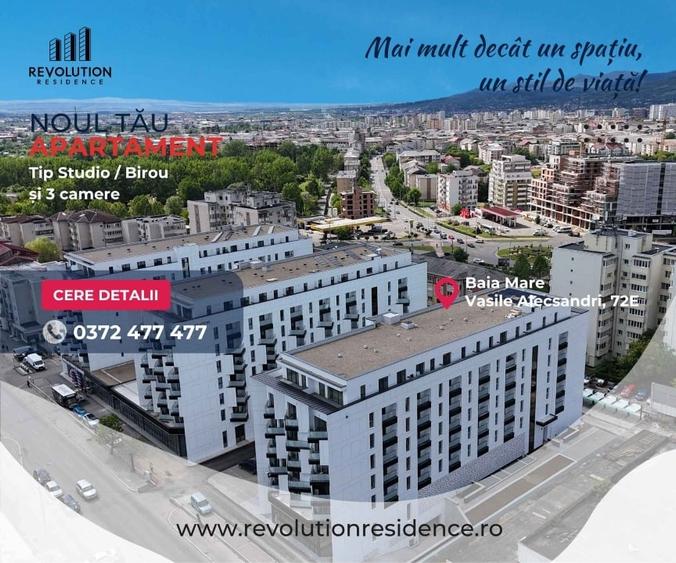 Garsonieră decomandată în Republicii