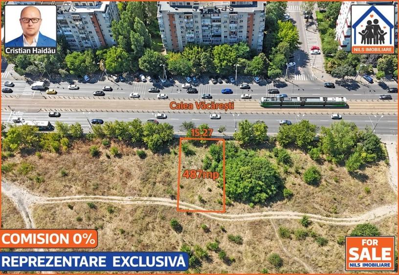 Teren 487mp | Calea Vacaresti - Mall Sun Plaza - Sector 4 - 1