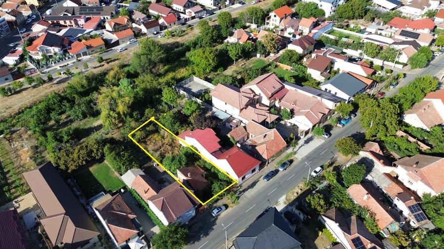 Teren Construcții intravilan de 460 mp, în Pârneava