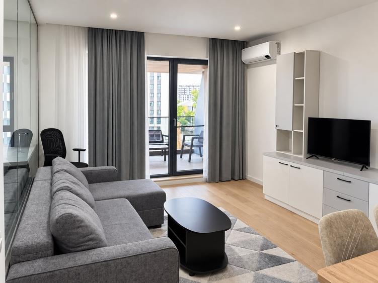 Apartament cu 2 camere decomandat, mobilat în Aviației