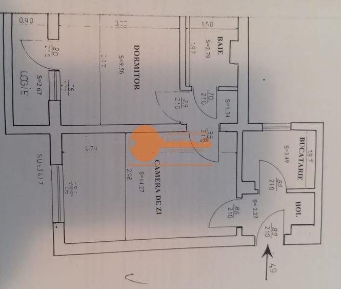 Apartament cu 2 camere semidecomandat în Nicolae Grigorescu
