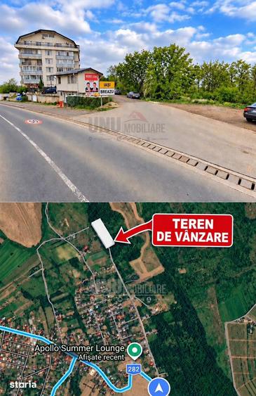 Teren de 8600 mp, în Podu Roș