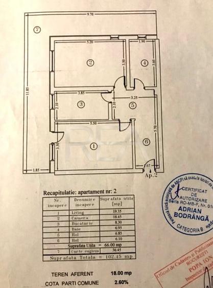 2 Camere Mobilat Utilat Pacii - 9