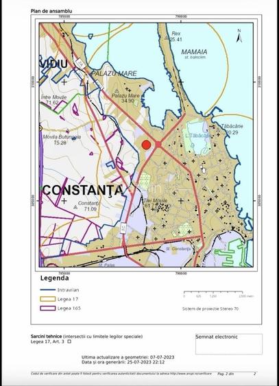 Vand teren 500mp/21m zona Dedeman Tomis Nord