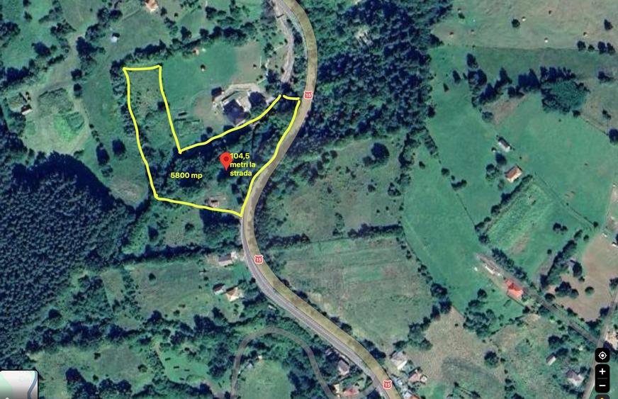 Teren intravilan de 5800 mp, în Hangu